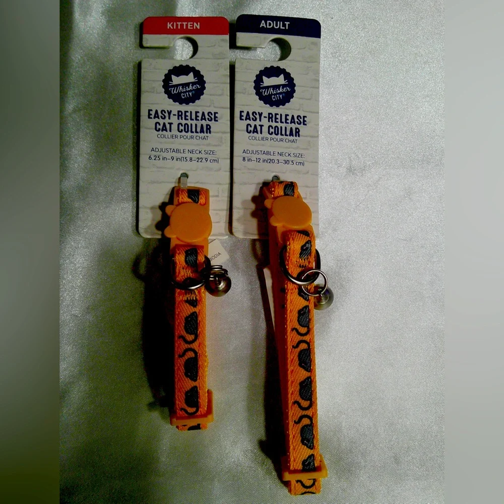Whisker City Yellow Mice Adult OR Kitten Collar